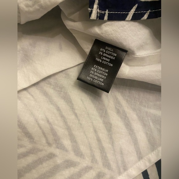 Milly Maxwell Leaf-Print Cap-Sleeve Dress Size 6 - Picture 8 of 9